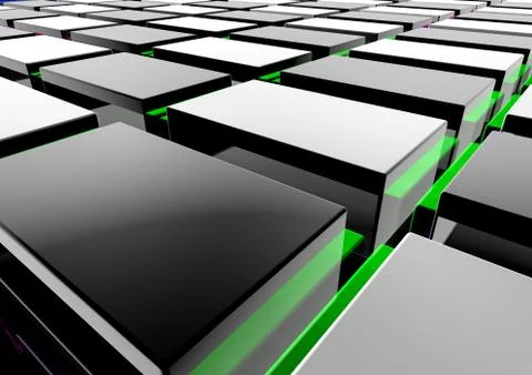 Abstract architectural. modern background texture. 3D Rendering Stock Illustration