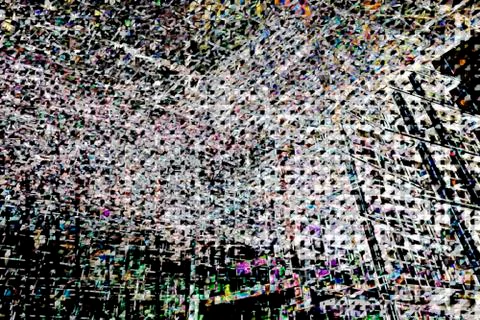 Abstract architectural patterns for backgrounds Stock Illustration