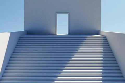 Abstract architectural structure Stock Illustration