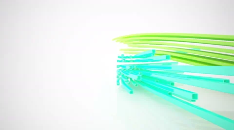 Abstract Architecture. 3D rendering. Видео 61844089