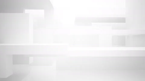 Abstract architecture background. 3D animation. 3D rendering 動画素材 62261912