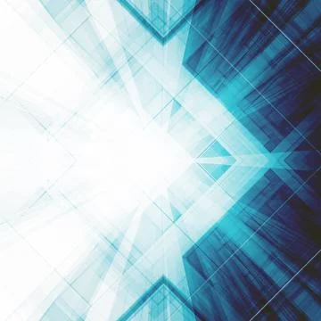 Abstract architecture background. 3d rendering Stock Illustration