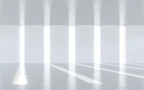 Abstract Architecture Background. 3d rendering Stock Illustration