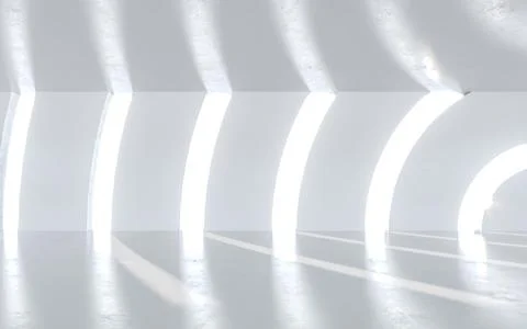 Abstract Architecture Background. 3d rendering Stock Illustration