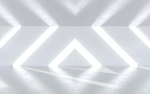 Abstract Architecture Background. 3d rendering Stock Illustration