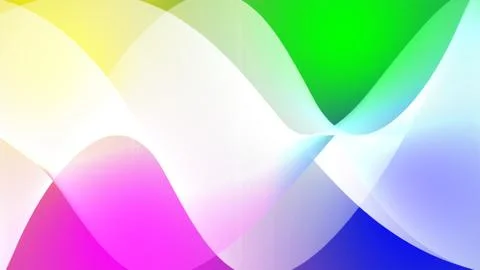 Abstract Architecture Background. Coloful Circular sound wave simple loop. Illustrazione stock