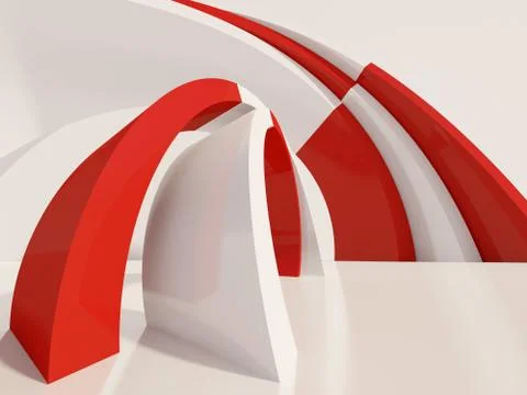 Abstract architecture background Stock Illustration