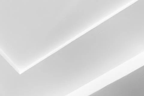 Abstract architecture background, white interior fragment Foto stock