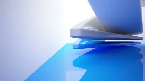 Abstract Architecture. Concept of colored organic architecture. Stock Footage 90124425