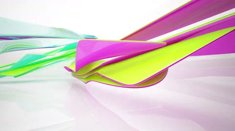 Abstract Architecture. Concept of organic architecture. Video stock 66748397