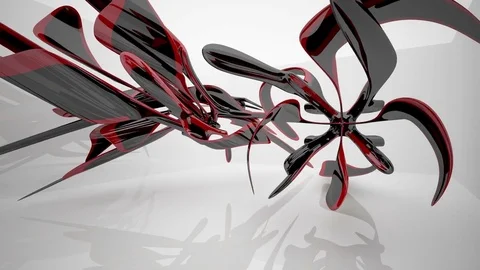 Abstract Architecture. Concept of organic architecture. Видео 75853094