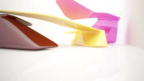 Abstract Architecture. Concept of organic architecture. Видео 85735644