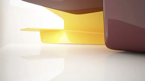 Abstract Architecture. Concept of organic architecture. 動画素材 85735721