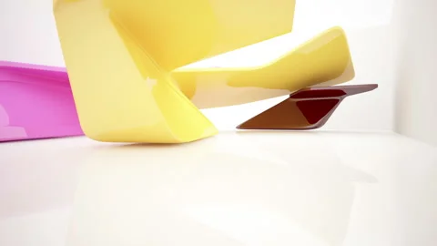 Abstract Architecture. Concept of organic architecture. Видео 85735770
