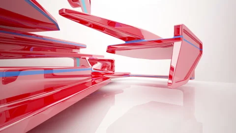 Abstract Architecture. Concept of organic architecture. Видео 86060196