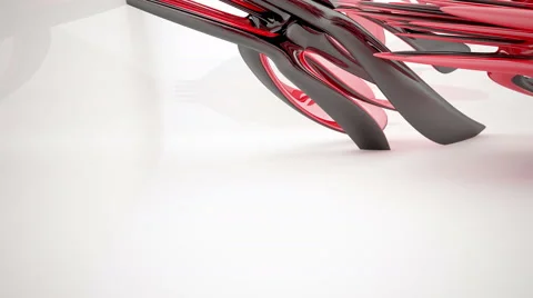 Abstract Architecture. Concept of organic design Stock Footage 65033514