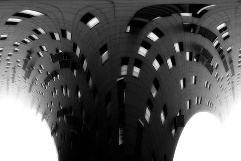 Abstract architecture Stock Illustration