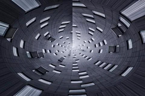 Abstract architecture Stock Illustration