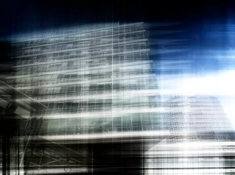 Abstract architecture Stock Illustration