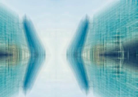 Abstract architecture Stock Illustration