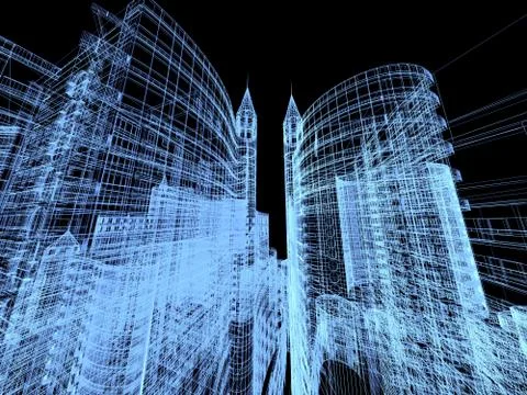 Abstract architecture 스톡 일러스트