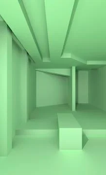 Abstract Architecture Stock Illustration