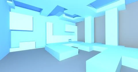 Abstract Architecture Stock Illustration