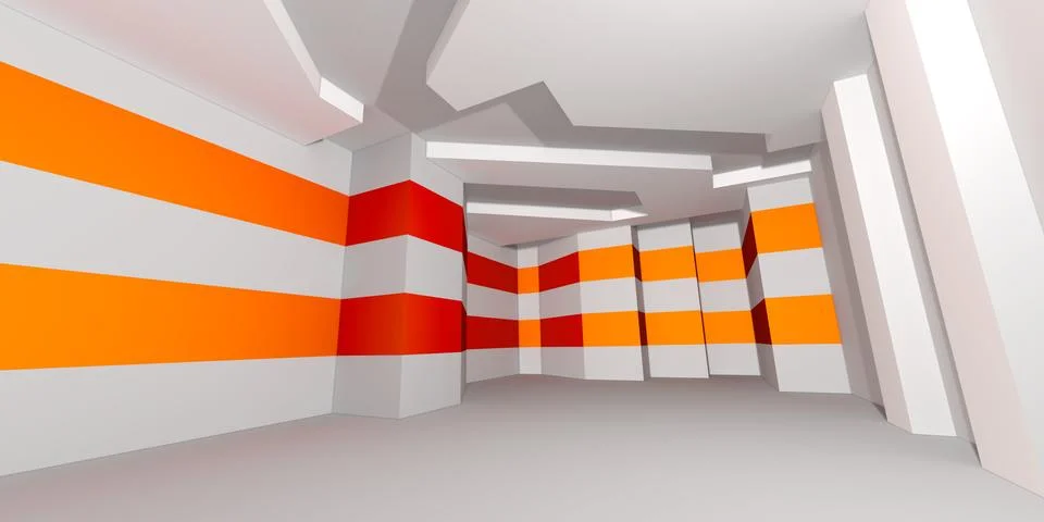 Abstract Architecture Stock Illustration