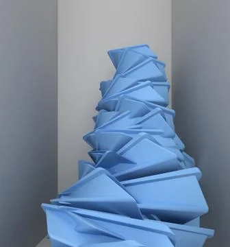 Abstract Architecture Stock Illustration