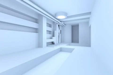 Abstract Architecture Stock Illustration