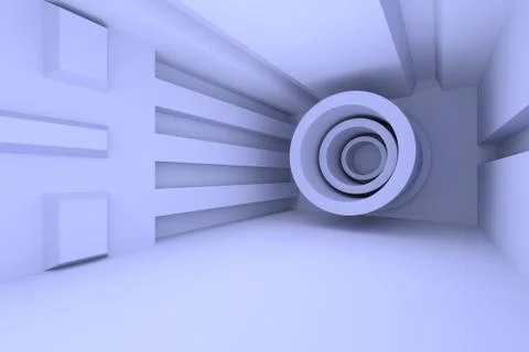 Abstract Architecture Stock Illustration