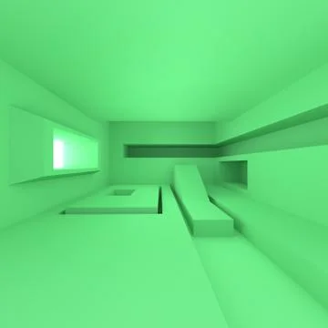 Abstract Architecture Stock Illustration