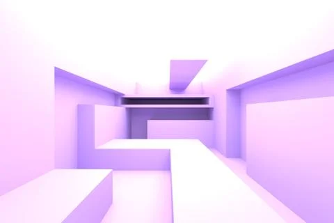 Abstract Architecture Stock Illustration