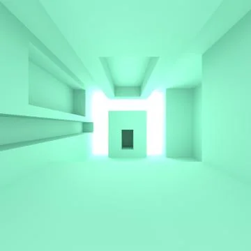 Abstract Architecture Stock Illustration