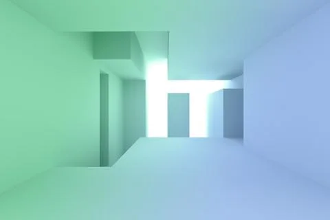 Abstract Architecture Stock Illustration