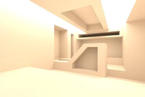 Abstract Architecture Stock Illustration