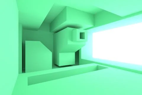 Abstract Architecture Stock Illustration