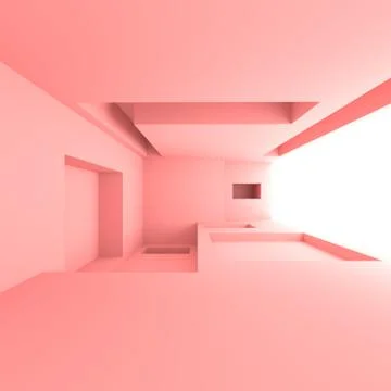 Abstract Architecture Stock Illustration