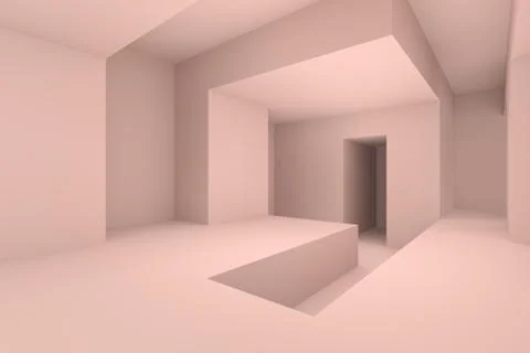 Abstract Architecture Stock Illustration