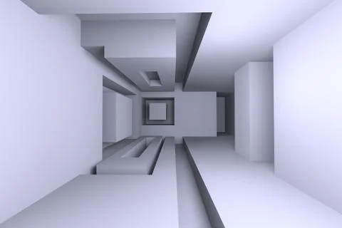 Abstract Architecture Stock Illustration