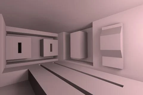 Abstract Architecture Stock Illustration