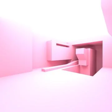 Abstract Architecture Stock Illustration