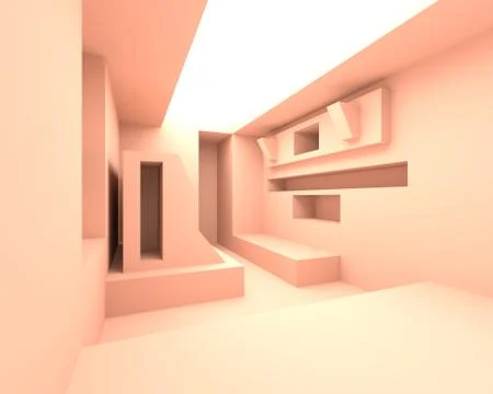 Abstract Architecture Stock Illustration