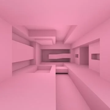 Abstract Architecture Stock Illustration