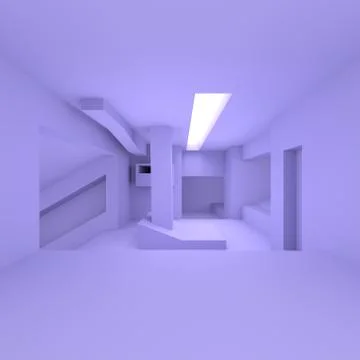 Abstract Architecture Stock Illustration