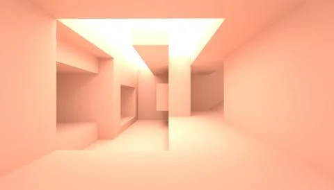 Abstract Architecture Stock Illustration