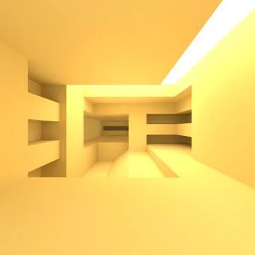 Abstract Architecture Stock Illustration