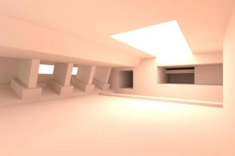 Abstract Architecture Stock Illustration