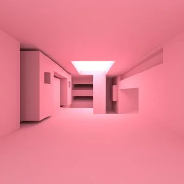 Abstract Architecture Stock Illustration