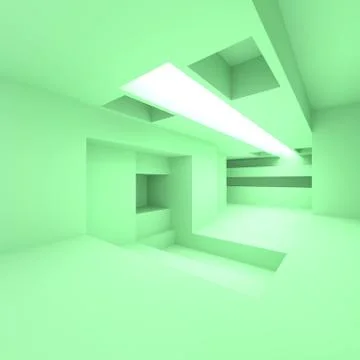 Abstract Architecture Stock Illustration